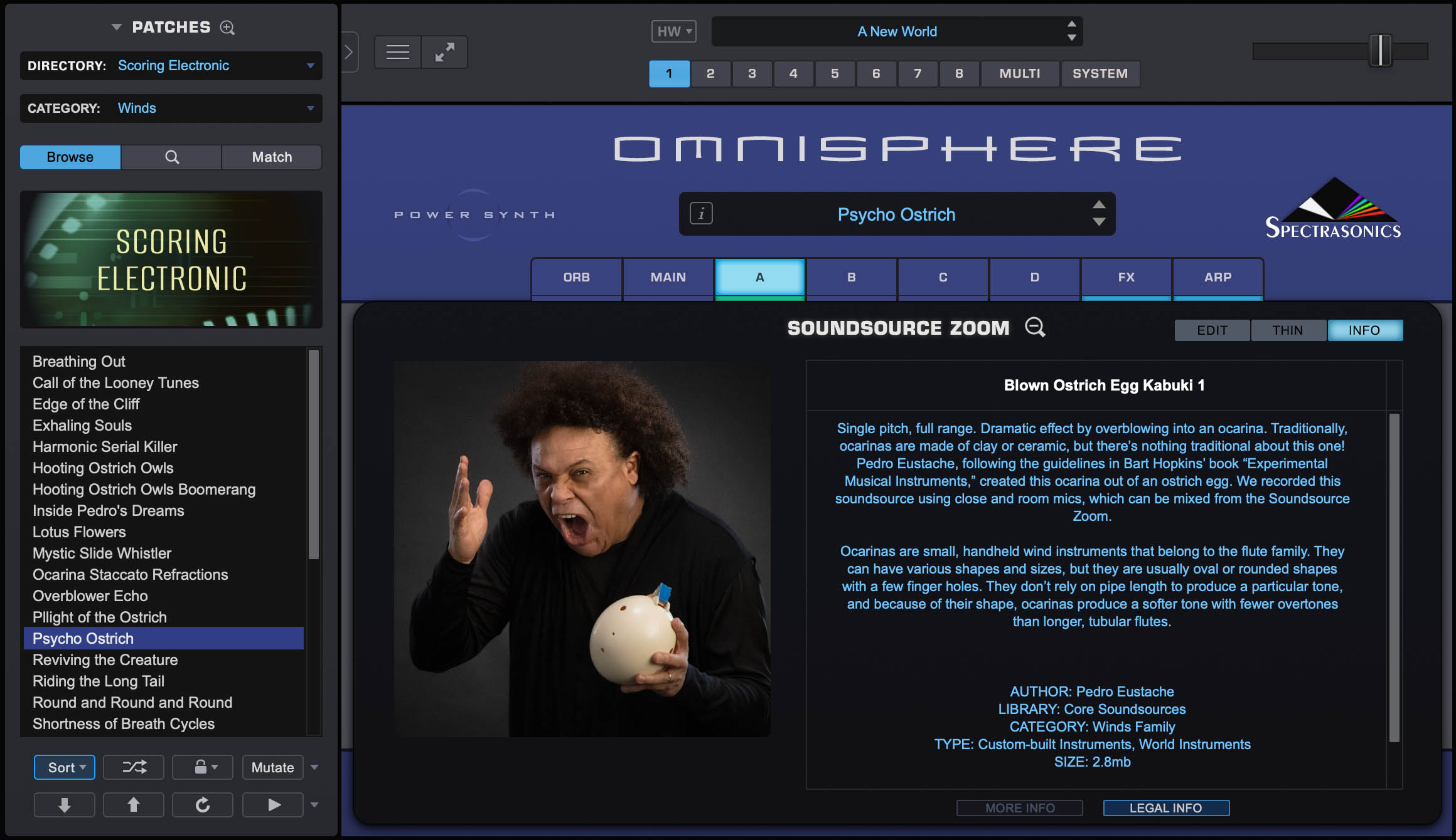 Spectrasonics Omnisphere 3 - Instrument Virtuel - Variation 14