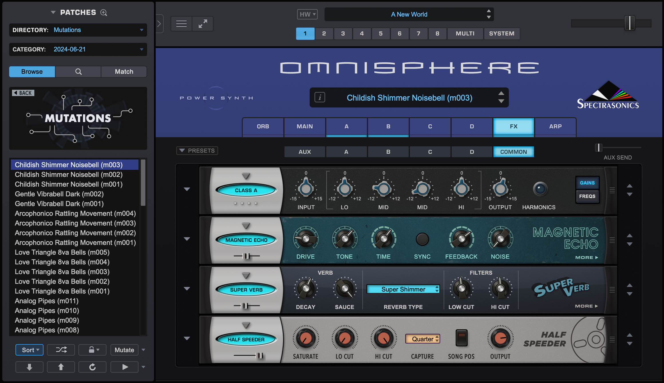 Spectrasonics Omnisphere 3 - Instrument Virtuel - Variation 6