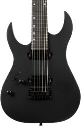 Guitare électrique baryton Spira guitars S-407 MBK LH 7-string - satin black