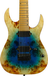 Guitare électrique baryton Spira guitars S-507 PBS E Ltd (7-String, Baritone) - Fireburst