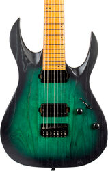S-607 AGR (7-String, Baryton) - Stained Green 