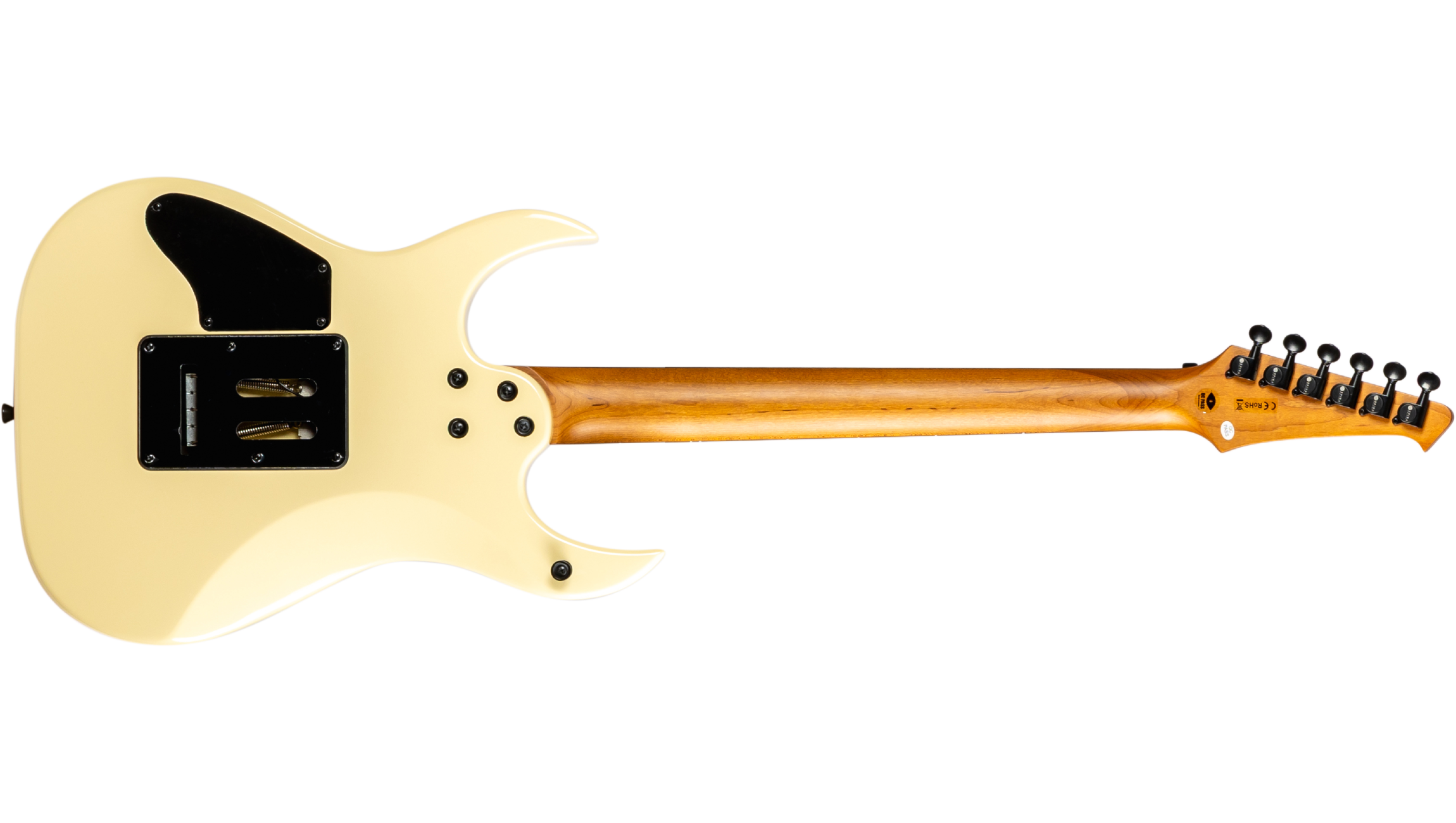 Spira Guitars S420 Awh 2h Fr Eb - Alpine White - Guitare Électrique Forme Str - Variation 1