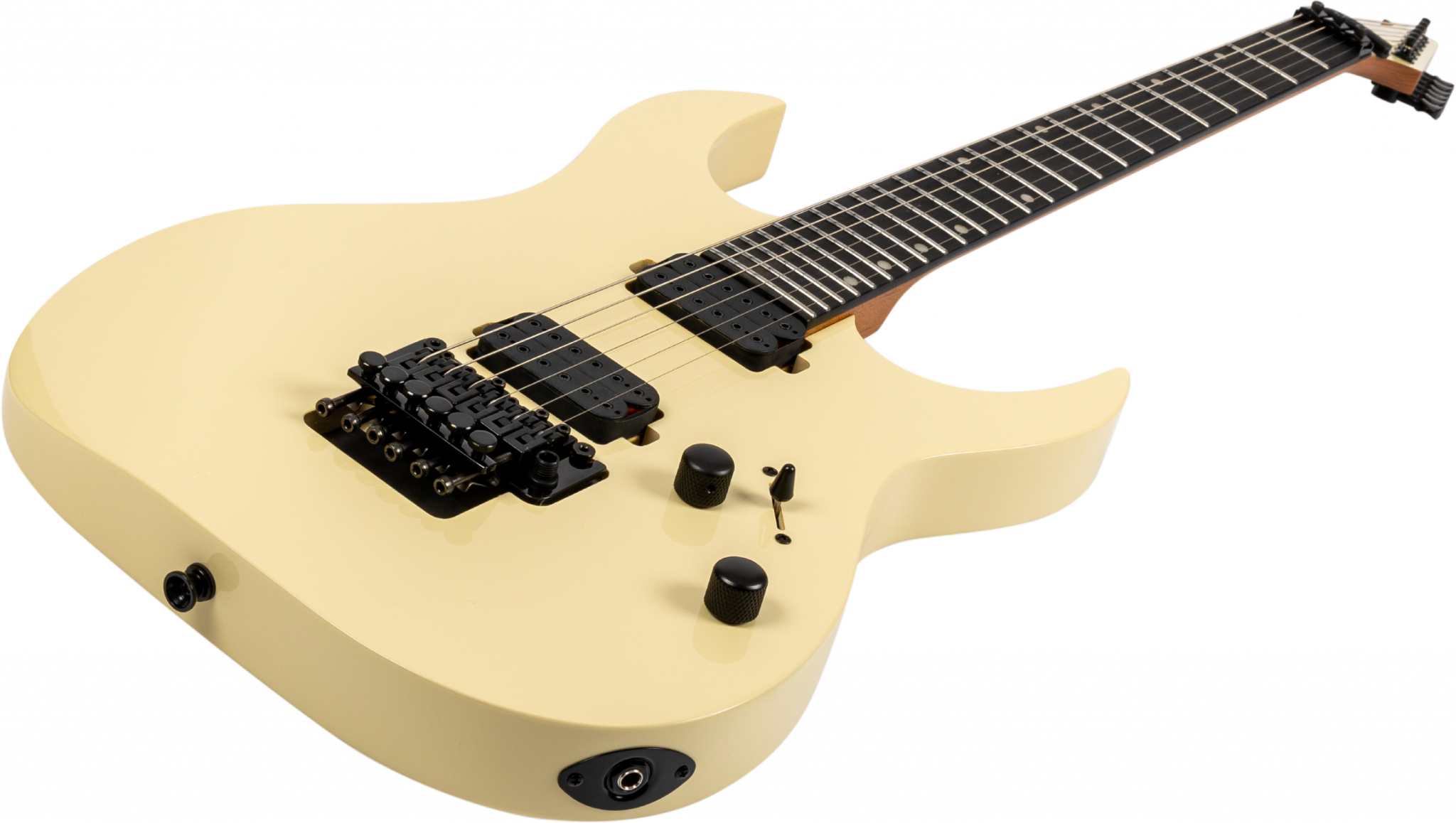 Spira Guitars S420 Awh 2h Fr Eb - Alpine White - Guitare Électrique Forme Str - Variation 2