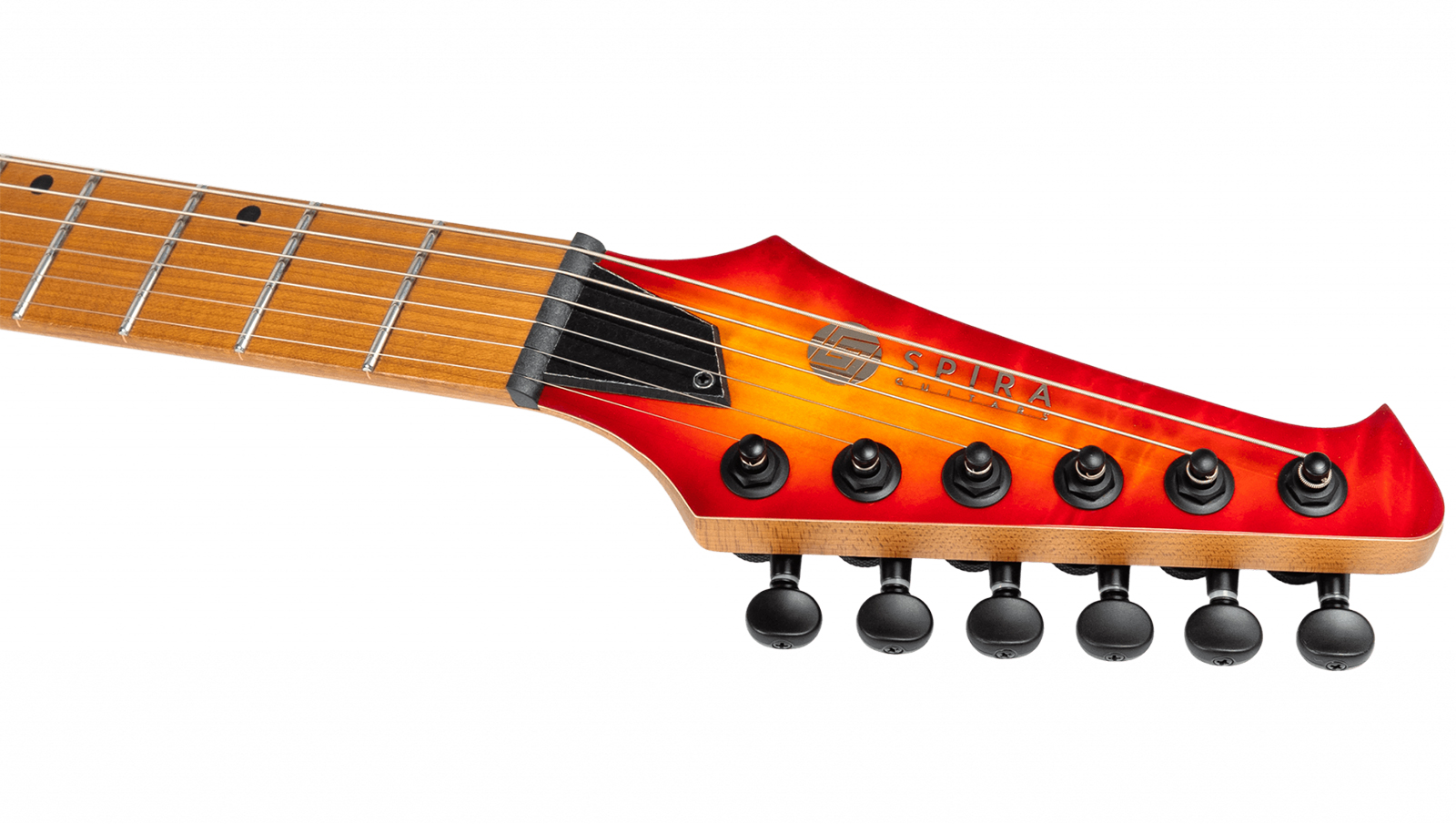 Spira Guitars S500 Qfb 2h Ht Mn - Fireburst - Guitare Électrique Forme Str - Variation 3