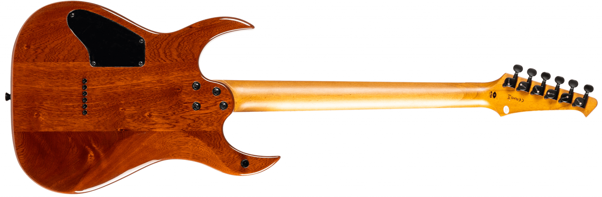 Spira Guitars S500q Ab 2h Ht Mn - Trans Aqua Blue - Guitare Électrique Forme Str - Variation 1