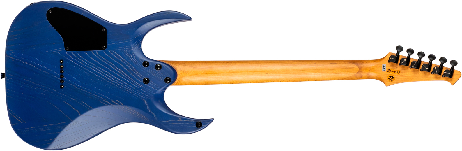 Spira Guitars S600 Abl 2h Ht Eb - Stained Blue - Guitare Électrique Forme Str - Variation 1