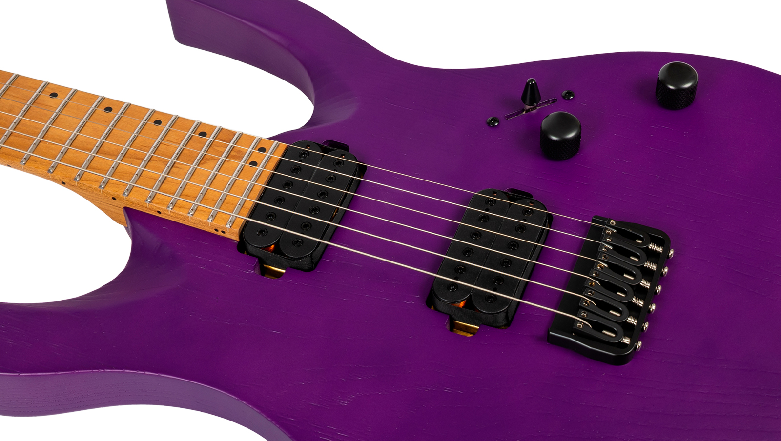 Spira Guitars S600 App 2h Ht Eb - Stained Purple - Guitare Électrique Forme Str - Variation 3