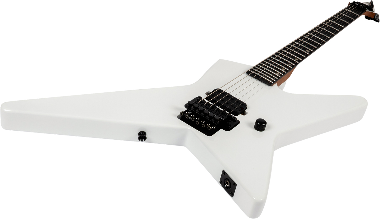 Spira Guitars Sr420 Wh 1h Fr Eb - White Satin - Guitare Électrique MÉtal - Variation 2