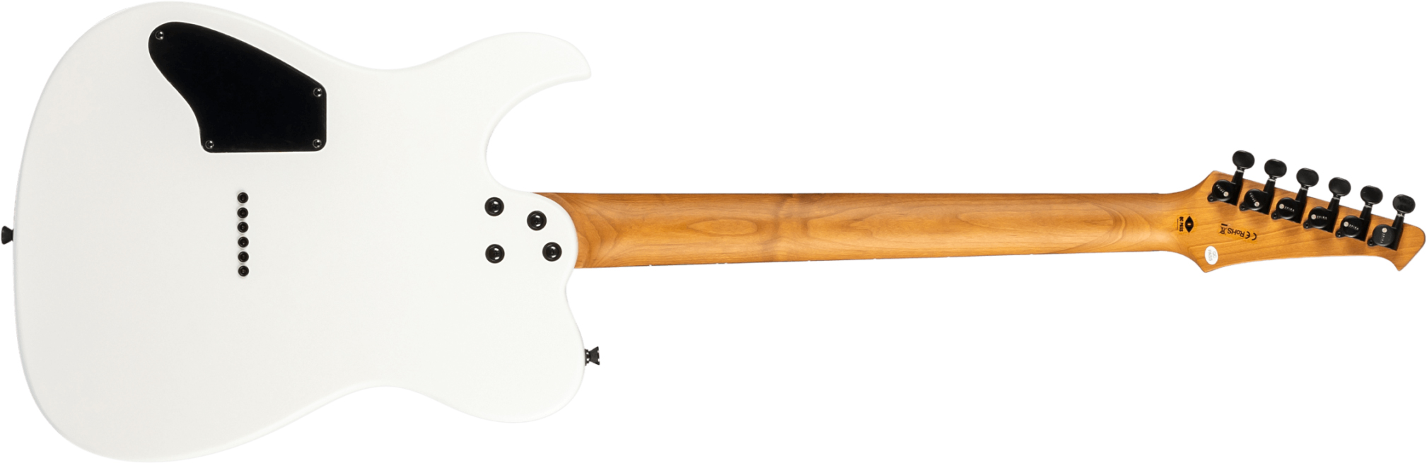 Spira Guitars T400 Mwr 2h Ht Eb - Satin White - Guitare Électrique Forme Str - Variation 1