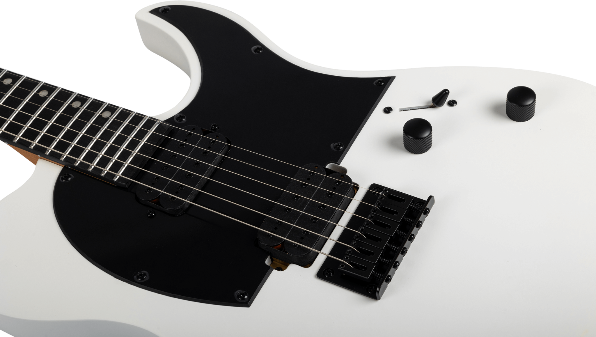 Spira Guitars T400 Mwr 2h Ht Eb - Satin White - Guitare Électrique Forme Str - Variation 4