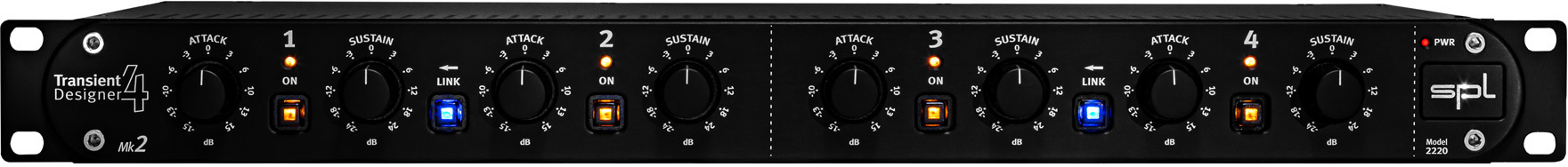 Spl Transient Designer 4 Mk2 - Compresseur Limiteur Gate - Main picture