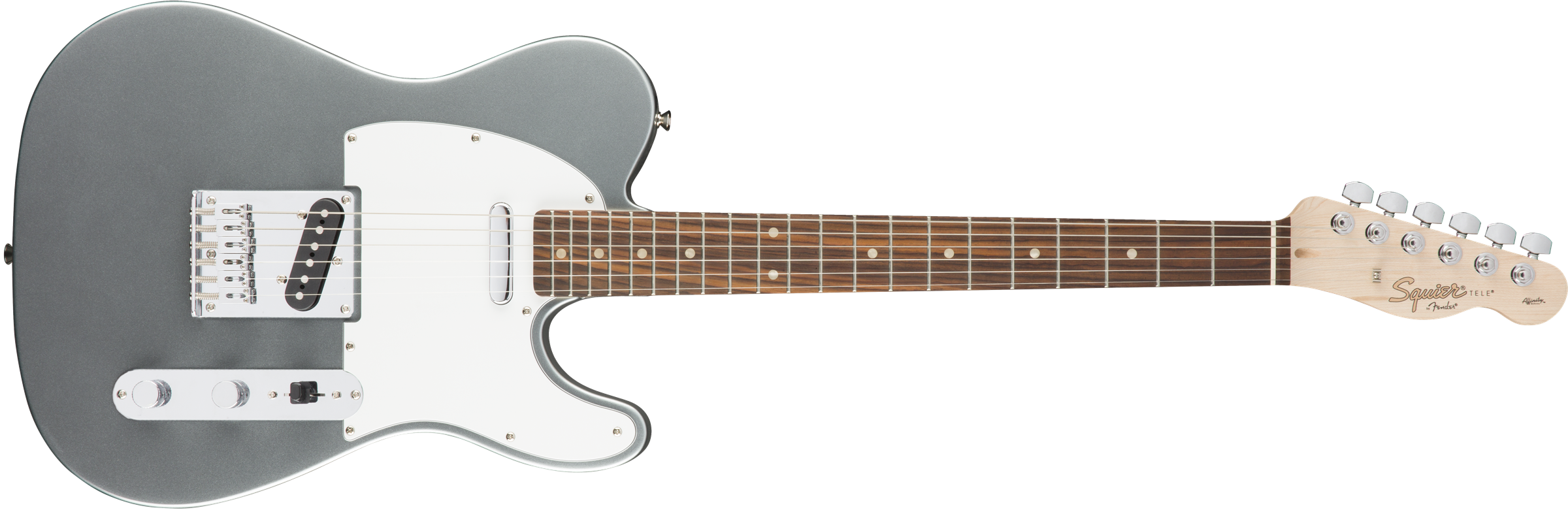 Squier Tele Affinity Series 2019 Lau - Slick Silver - Guitare Électrique Forme Tel - Variation 1