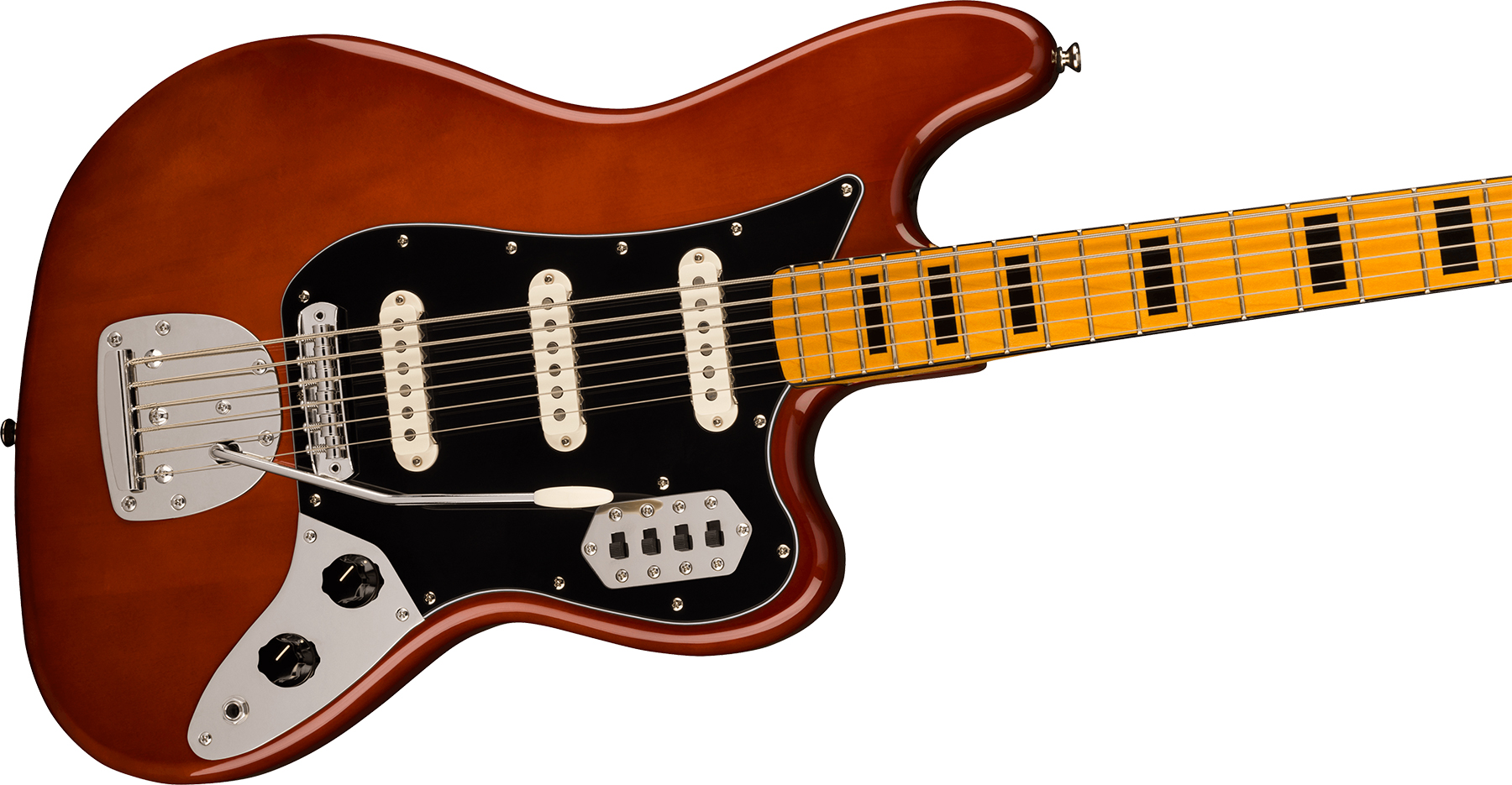 Squier Bass Vi Classic Vibe Fsr Ltd 3s Trem Lau - Walnut - Basse Électrique Solid Body - Variation 2