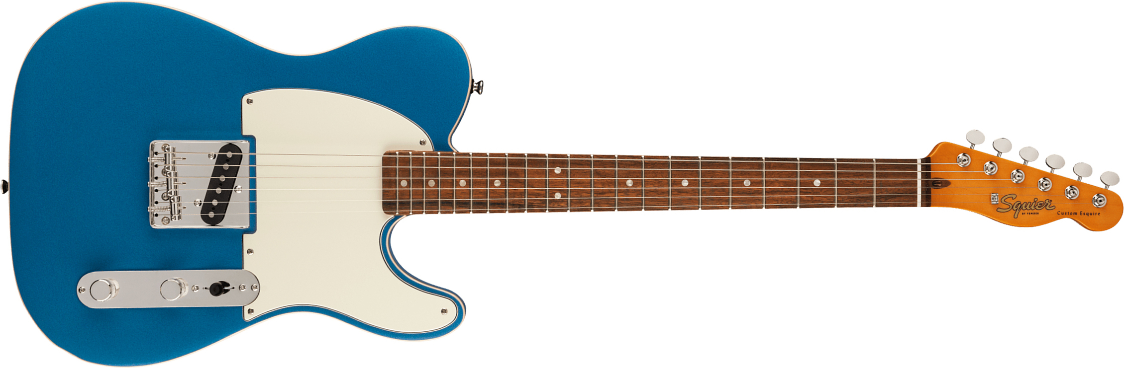 Squier Esquire Tele '60s Custom Classic Vibe Fsr Ltd Lau - Lake Placid Blue - Guitare Électrique Forme Tel - Main picture