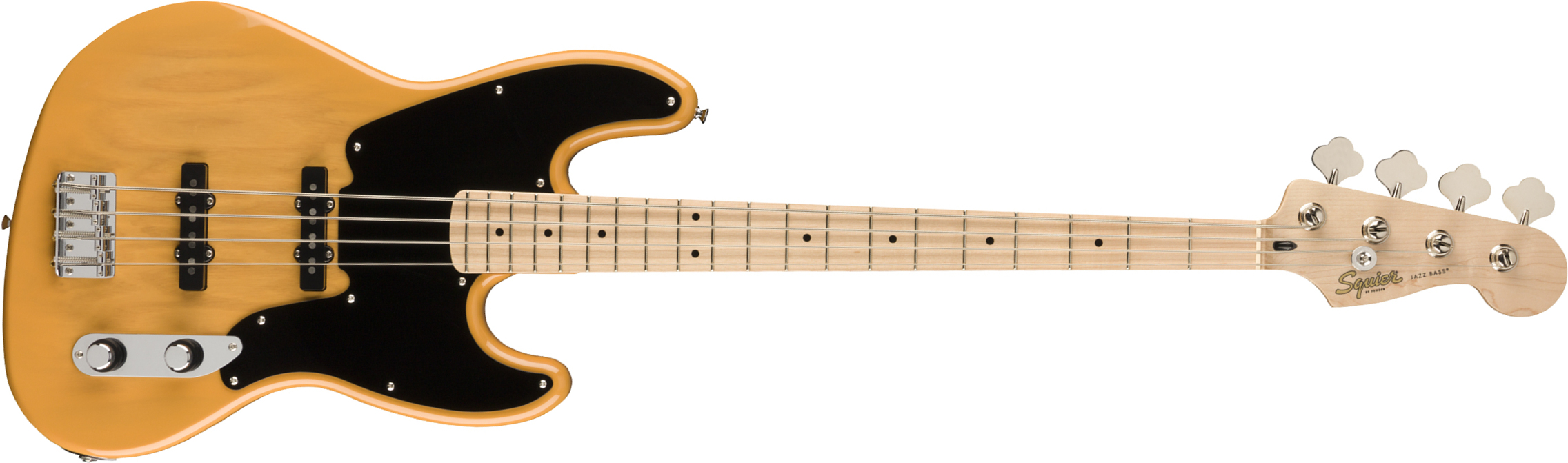 Squier Jazz Bass 1954 Paranormal Mn - Butterscotch Blonde - Basse Électrique Solid Body - Main picture