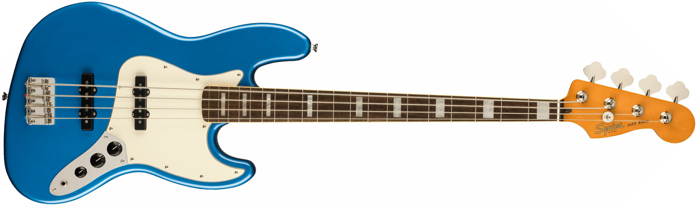 Squier Jazz Bass Classic Vibe '60s Fsr Ltd Lau - Lake Placid Blue - Basse Électrique Solid Body - Main picture