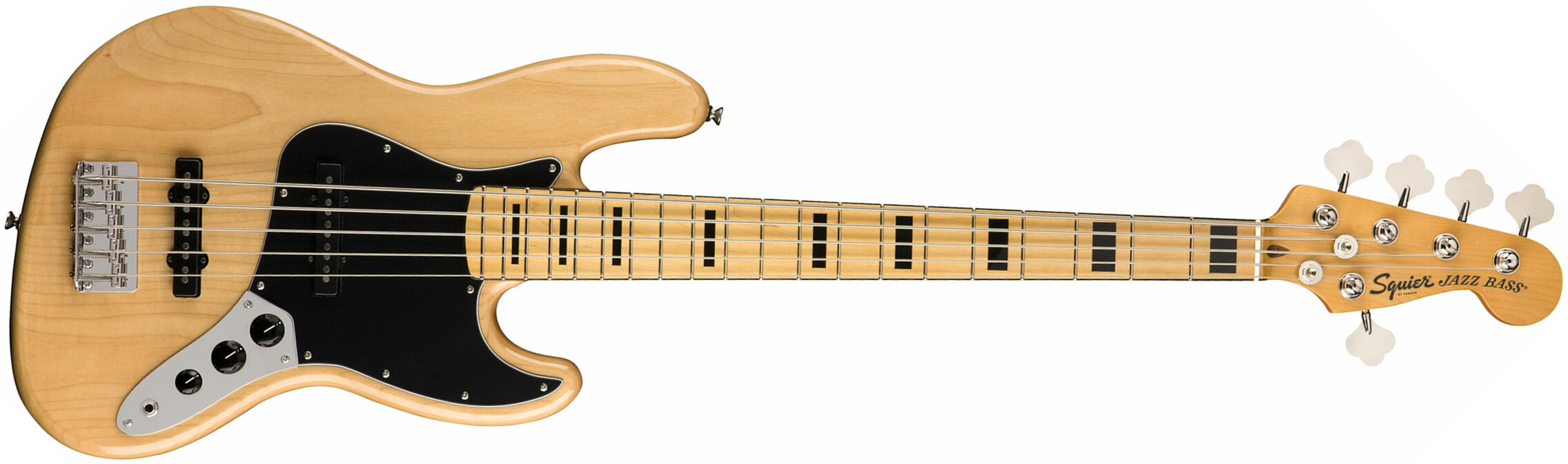 Squier Jazz Bass Classic Vibe 70s 2019 Mn - Natural - Basse Électrique Solid Body - Main picture