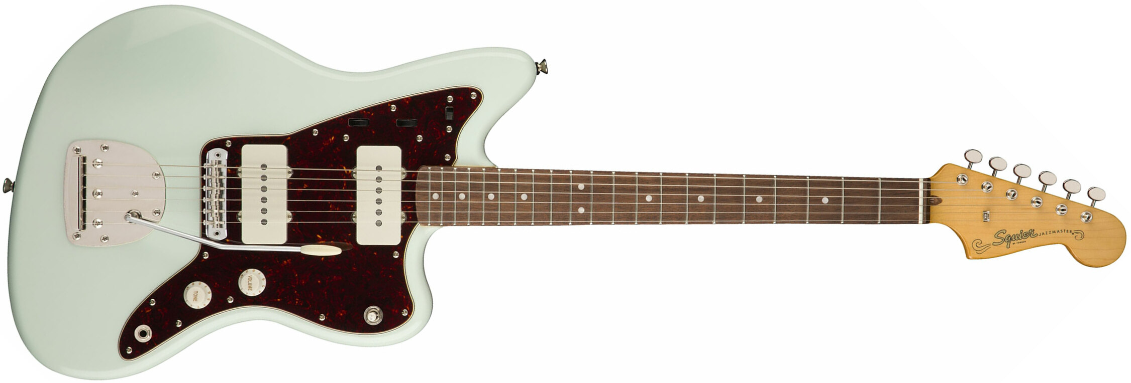 Squier Jazzmaster Classic Vibe 60s 2019 Lau - Sonic Blue - Guitare Électrique RÉtro Rock - Main picture