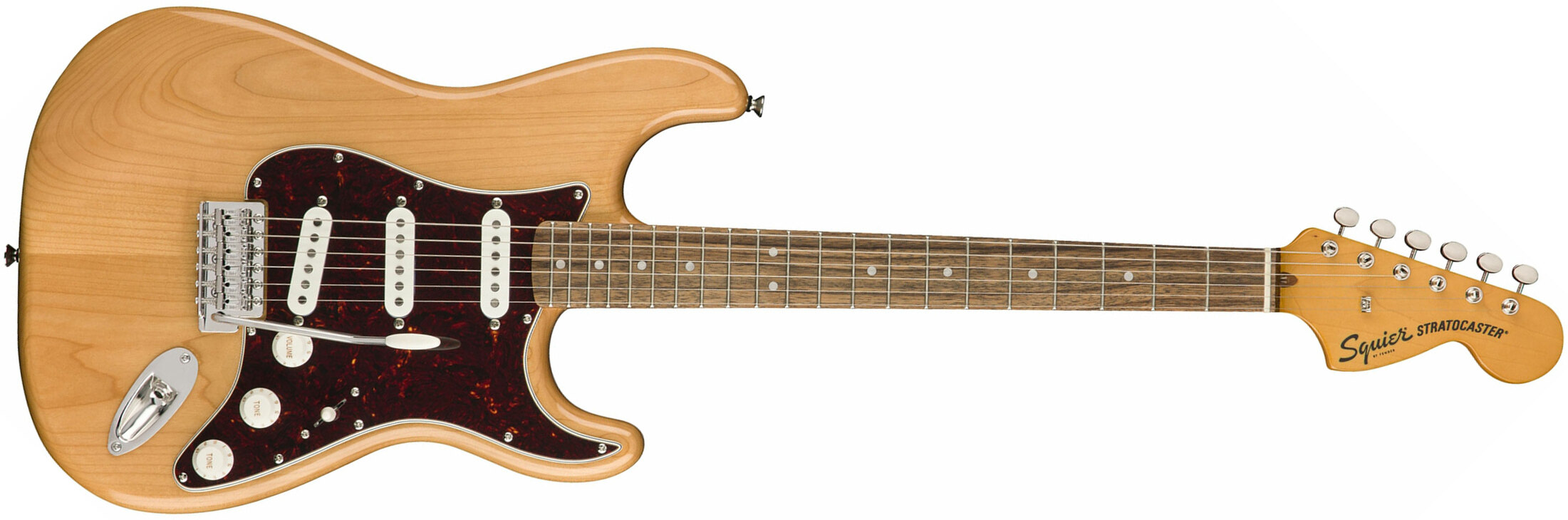 Squier Strat Classic Vibe 70s 2019 Lau - Natural - Guitare Électrique Forme Str - Main picture