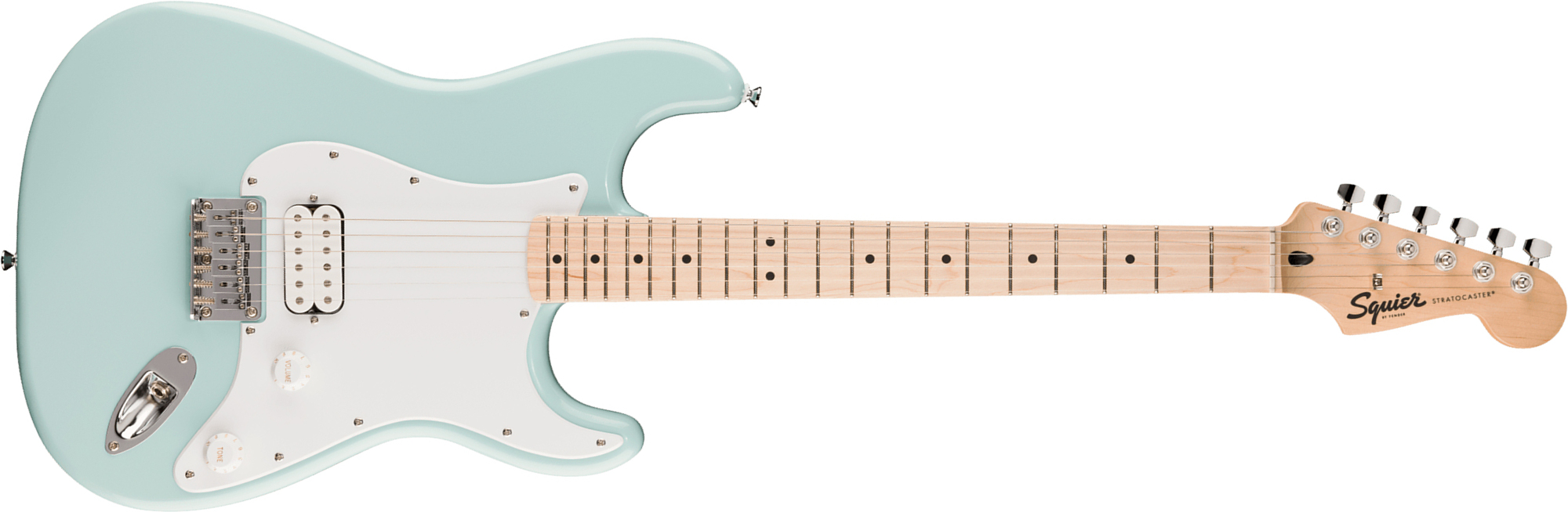 Squier Strat Sonic Ht 1h Ht Mn - Sonic Blue - Guitare Électrique Forme Str - Main picture