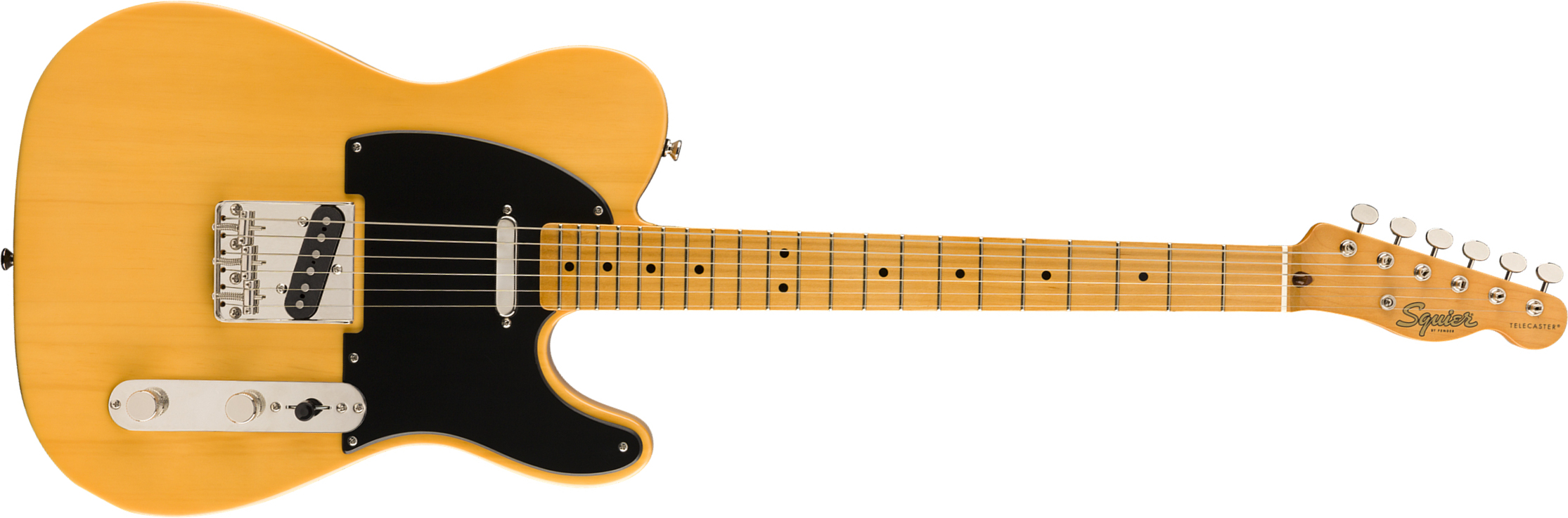 Squier Tele '50s Classic Vibe 2019 Mn - Butterscotch Blonde - Guitare Électrique Forme Tel - Main picture