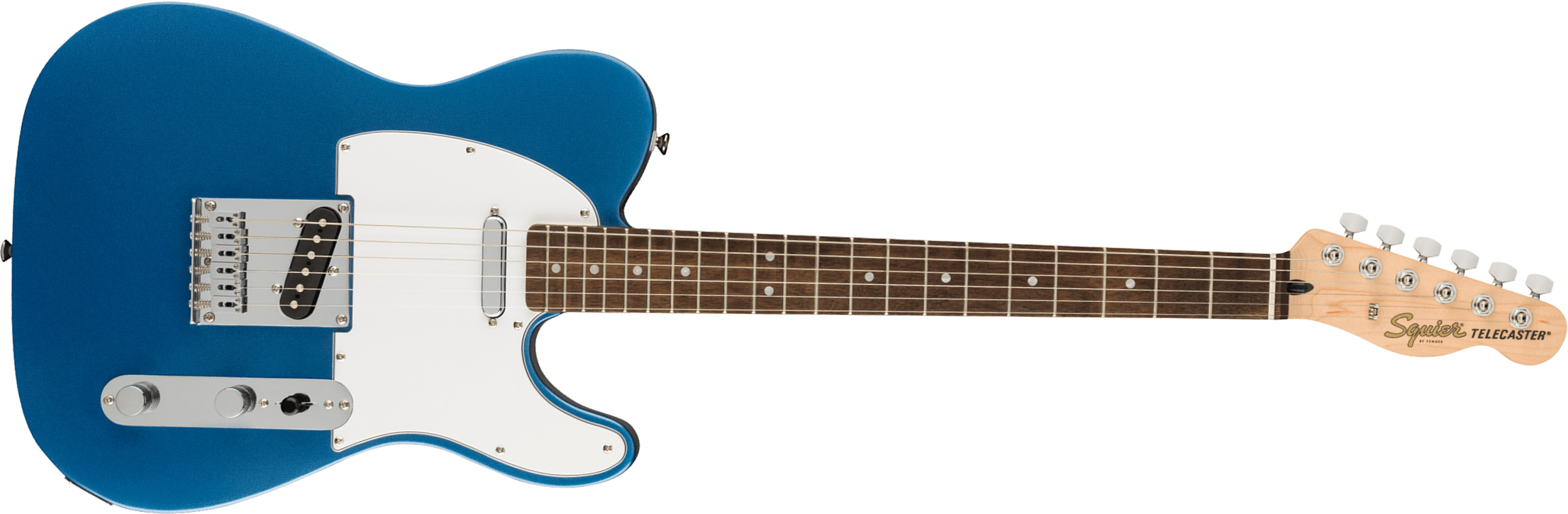 Squier Tele Affinity 2021 2s Lau - Lake Placid Blue - Guitare Électrique 1/2 Caisse - Main picture