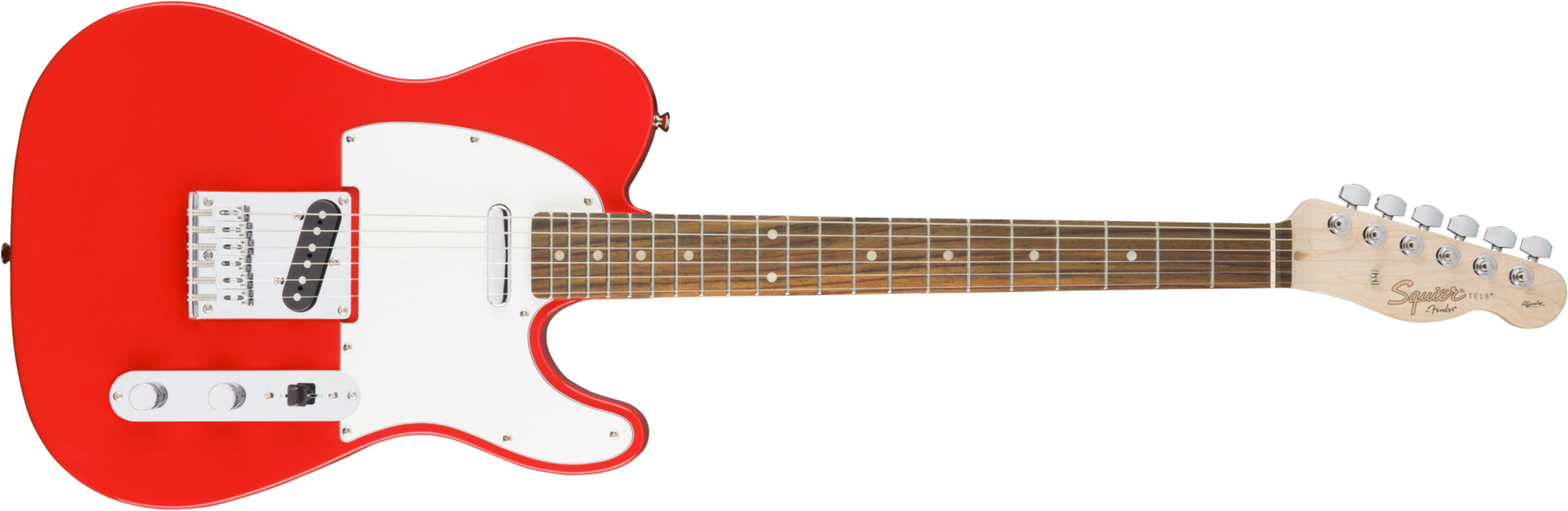 Squier Tele Affinity Series 2019 Lau - Race Red - Guitare Électrique Forme Tel - Main picture