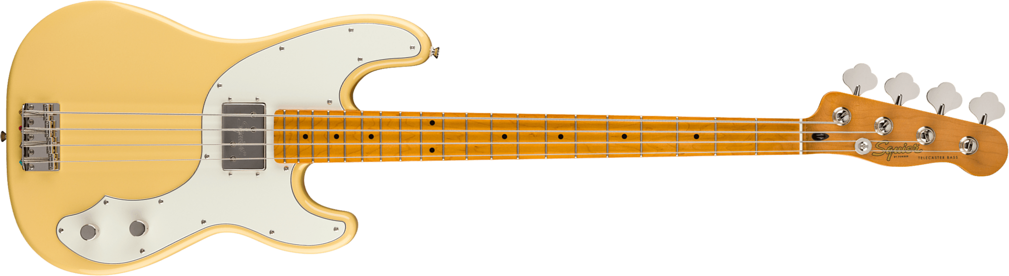 Squier Tele Bass Classic Vibe Mn - Vintage White - Basse Électrique Solid Body - Main picture