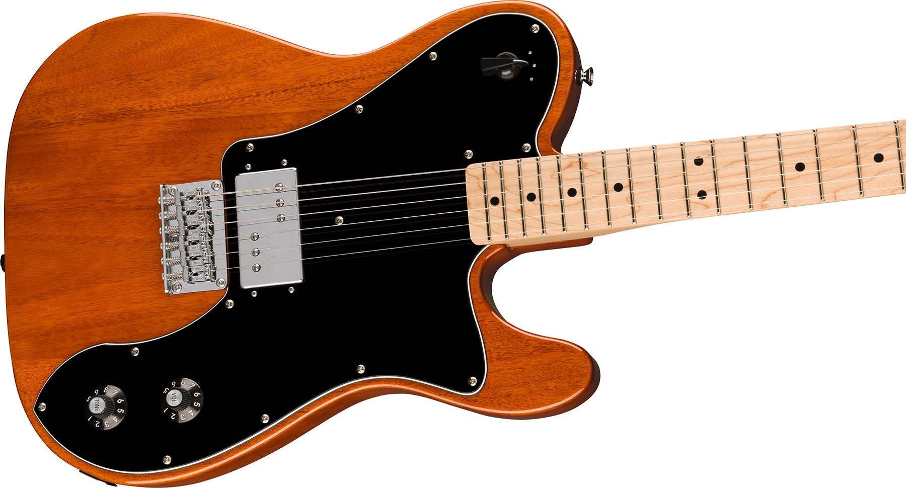 Squier Esquire Deluxe Paranormal 1h Ht Mn - Mocha - Guitare Électrique Forme Str - Variation 2