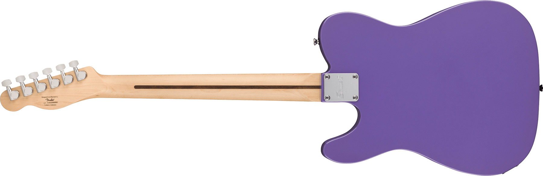 Squier Esquire/tele Sonic H Ht Lau - Ultraviolet - Guitare Électrique Forme Tel - Variation 1