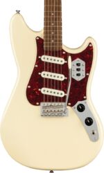 Guitare électrique rétro rock Squier Cyclone Paranormal - Polar white