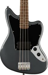 Basse électrique solid body Squier Jaguar Bass Affinity H - Charcoal frost metallic