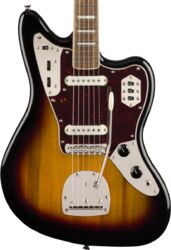 Guitare électrique rétro rock Squier Classic Vibe '70s Jaguar (LAU) - 3-color sunburst