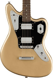 Guitare électrique rétro rock Squier Contemporary Jaguar HH ST (LAU) - Shoreline gold