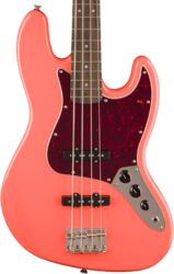 Basse électrique solid body Squier Classic Vibe '60s Jazz Bass - Tahitian Coral