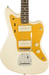 Guitare électrique rétro rock Squier Jazzmaster J Mascis (LAU) - Vintage white