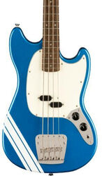 Basse électrique enfants Squier FSR Classic Vibe '60s Competition Mustang Bass Ltd (LAU) - Lake placid blue with olympic white stripes