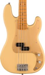 Basse électrique solid body Squier Precision Bass 40th Anniversary - Satin vintage blonde