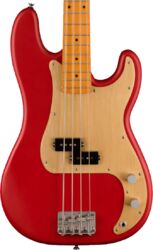 Basse électrique solid body Squier Precision Bass 40th Anniversary - Satin dakota red