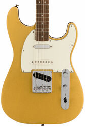 Guitare électrique forme str Squier Paranormal Custom Nashville Stratocaster - Aztec gold