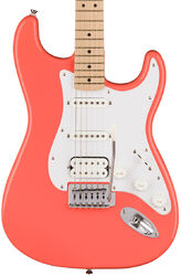 Guitare électrique forme str Squier Sonic Stratocaster HSS - Tahitian coral