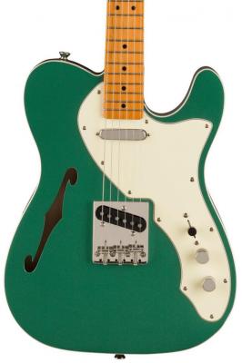 Guitare électrique solid body Squier FSR Classic Vibe '60s Telecaster Thinline, Parchment Pickguard - Sherwood green