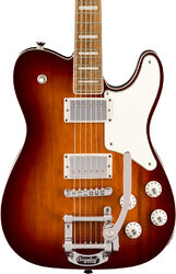 Paranormal Troublemaker Telecaster Deluxe Bigsby - honey sunburst