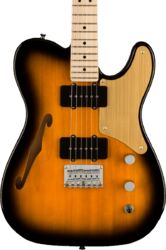 Guitare électrique forme tel Squier Tele Thinline Cabronita Paranormal - 2 tone sunburst