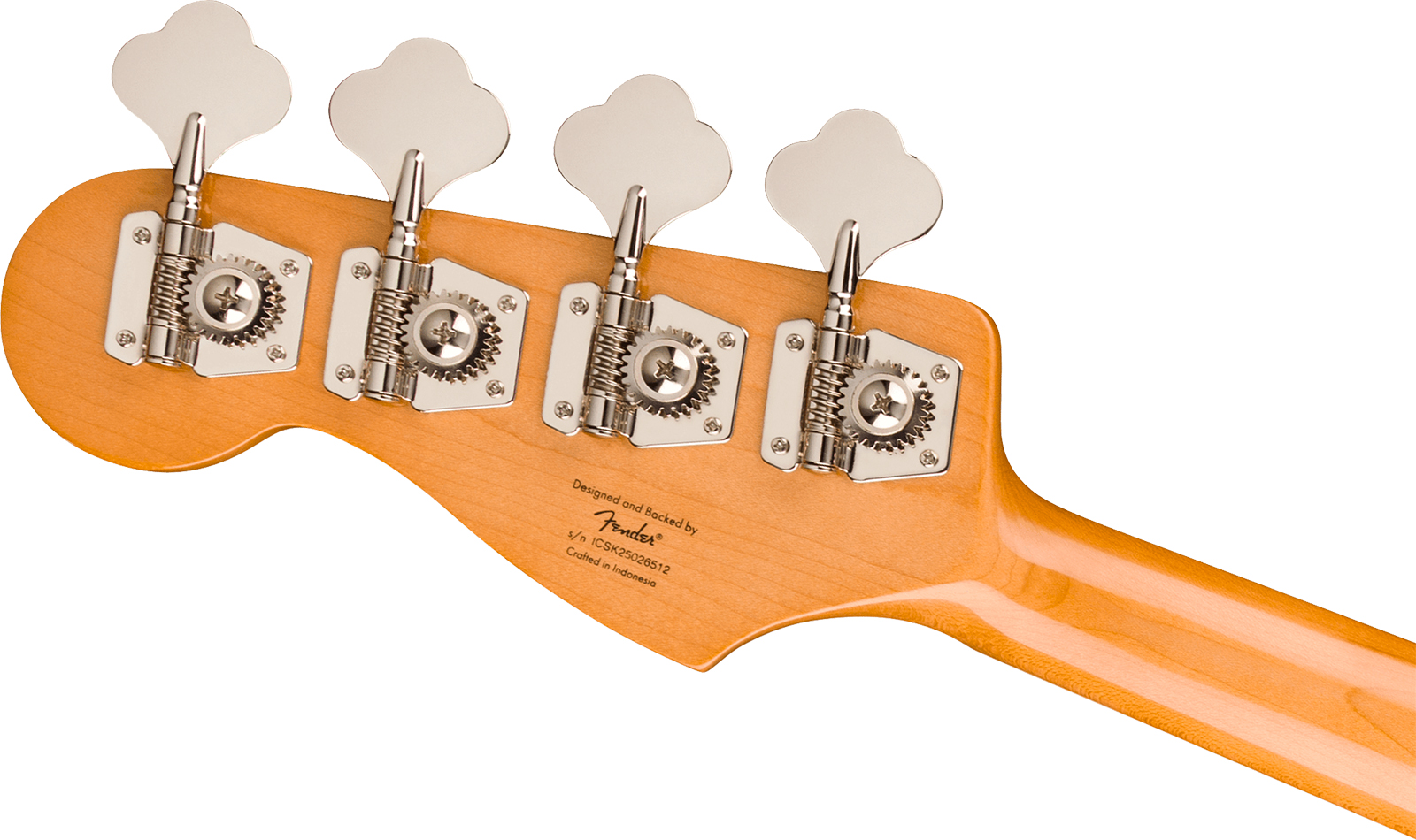 Squier Jazz Bass 70s Active Classic Vibe Lau - Candy Apple Red W/ Matching Headstock - Basse Électrique Solid Body - Variation 3