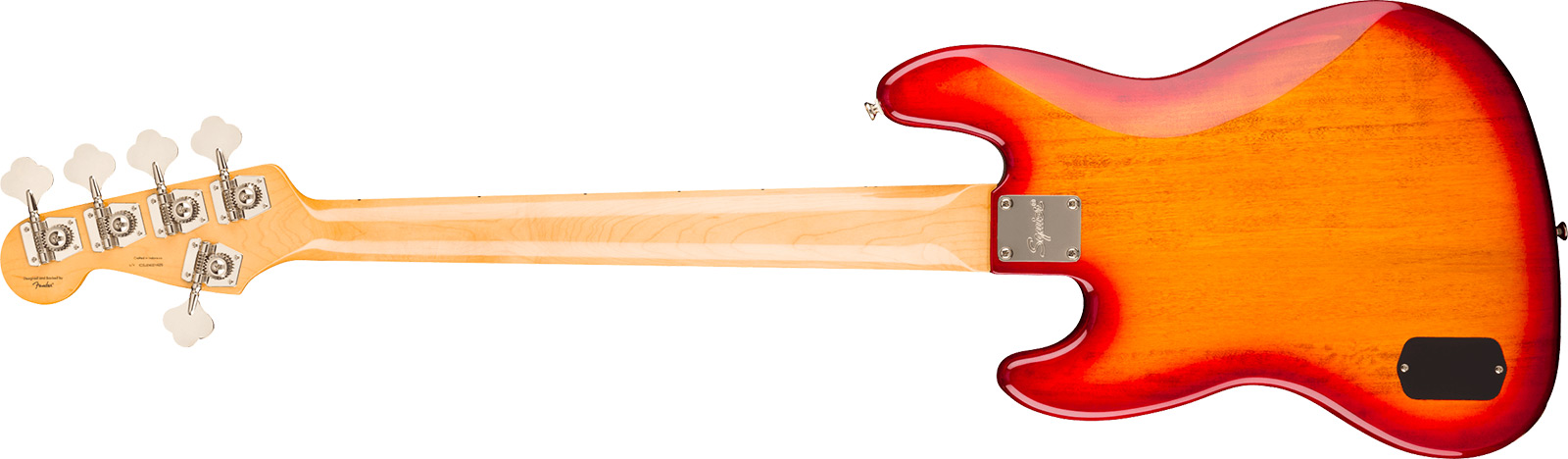 Squier Jazz Bass 70s Active V Classic Vibe 5c Mn - Sienna Sunburst - Basse Électrique Solid Body - Variation 1