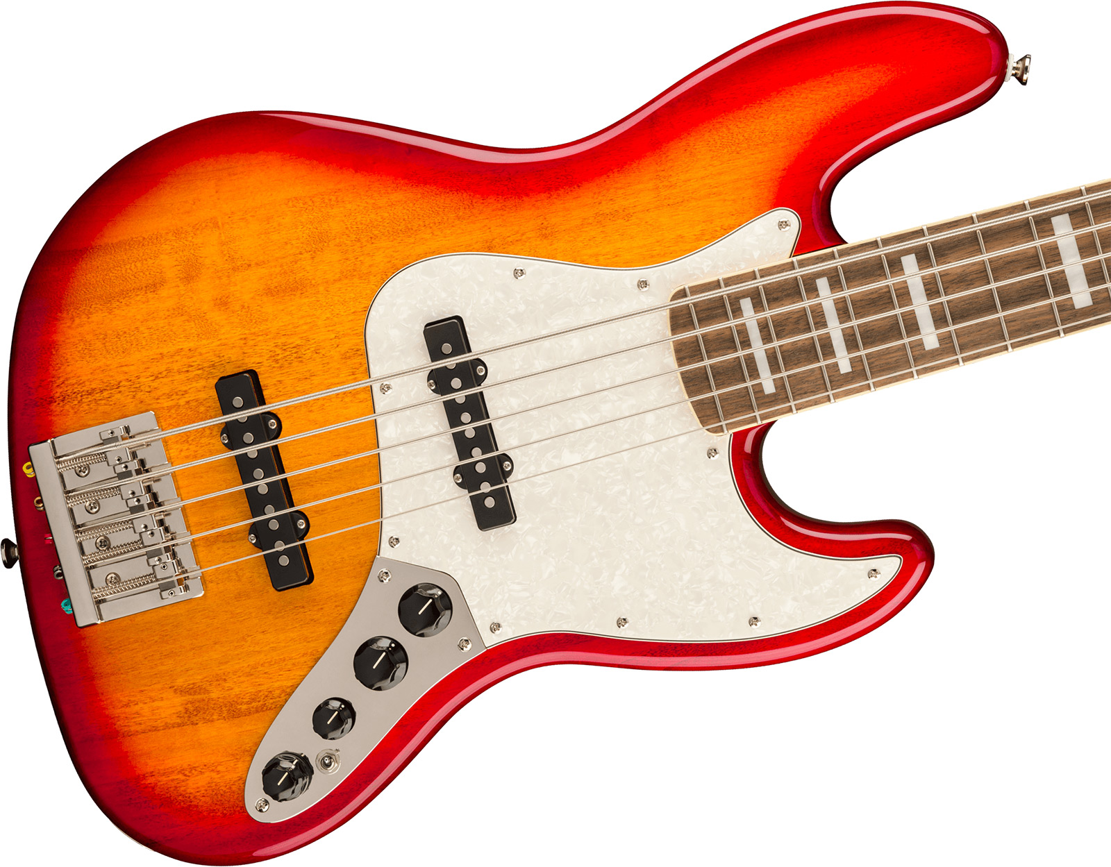 Squier Jazz Bass 70s Active V Classic Vibe 5c Mn - Sienna Sunburst - Basse Électrique Solid Body - Variation 2