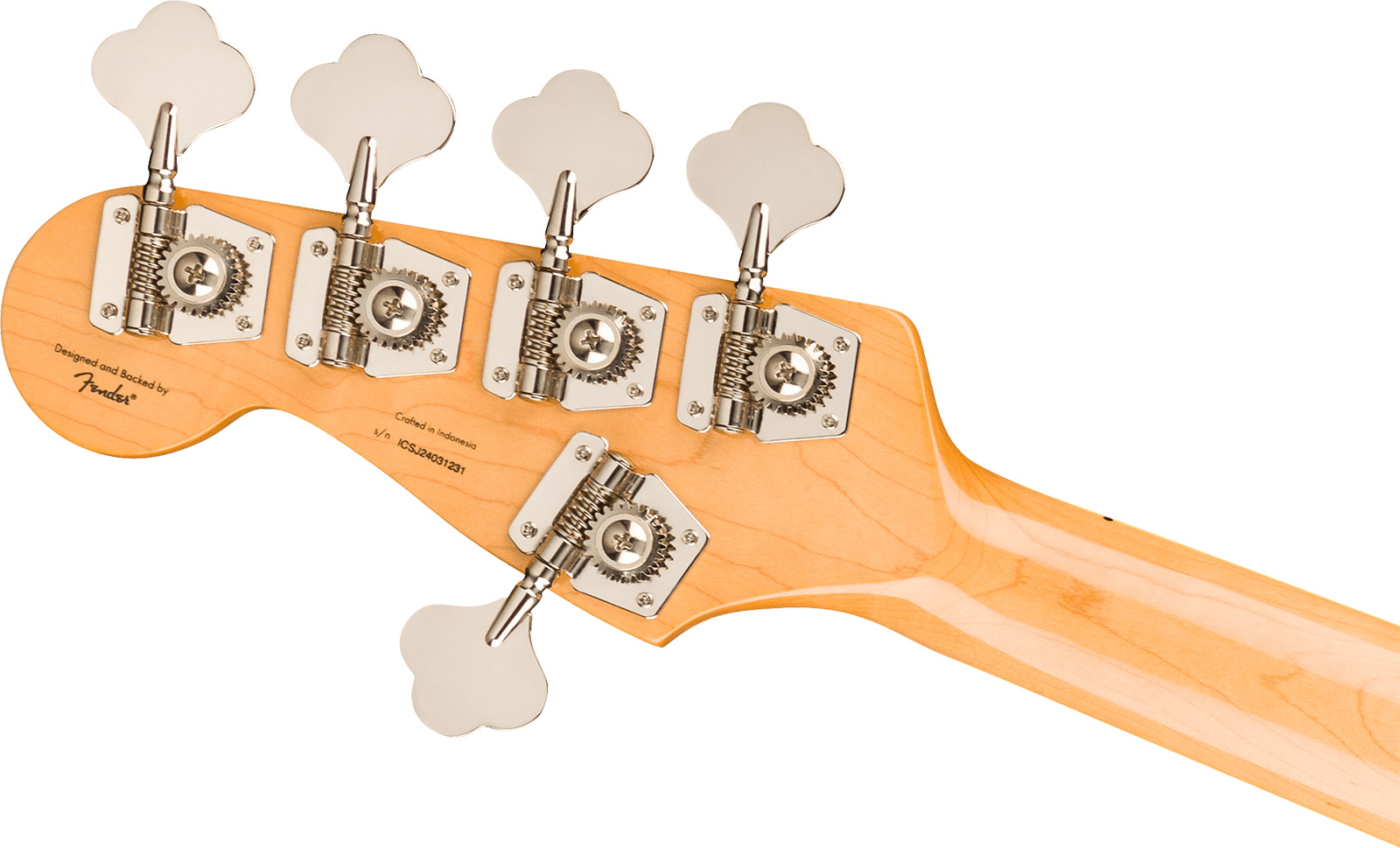 Squier Jazz Bass 70s Active V Classic Vibe 5c Mn - Ocean Turquoise - Basse Électrique Solid Body - Variation 3