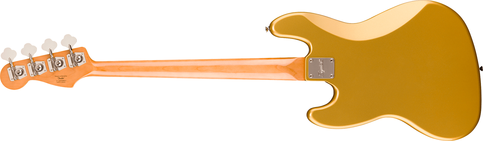 Squier Jazz Bass 70s Classic Vibe Ltd Rw - Aztec Gold - Basse Électrique Solid Body - Variation 1