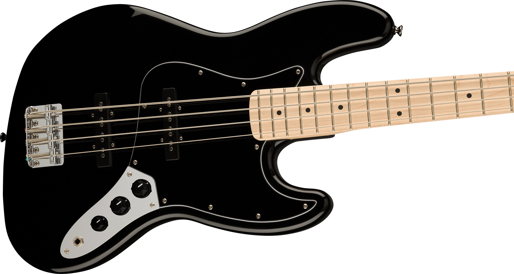 Squier Jazz Bass Affinity 2021 Mn - Black - Basse Électrique Solid Body - Variation 2